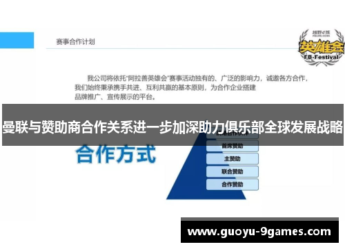 曼联与赞助商合作关系进一步加深助力俱乐部全球发展战略 曼联与赞助商合作关系进一步加深助力俱乐部全球发展战略